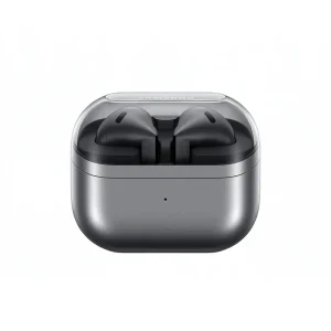 Samsung Galaxy Buds 3 in closed charge case - silver