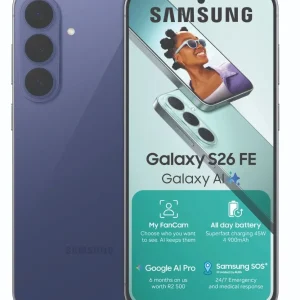 Samsung Galaxy S26FE in Blueberry