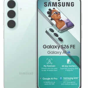 Samsung Galaxy S26FE in Pistachio