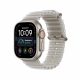Natural Titanium Case with Translucent Grey Ocean Band