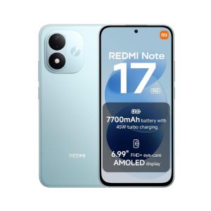 Xiaomi Redmi Note 17 in sky teal