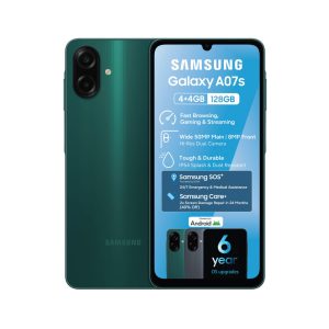 Samsung Galaxy A07s in Green